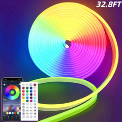 Neon Flex LED Room Atmosphere Kit (App + Music Sync) - Covaura