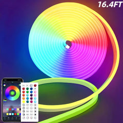 Neon Flex LED Room Atmosphere Kit (App + Music Sync) - Covaura