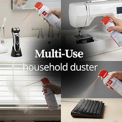 Office Depot Cleaning Duster, 10 Oz Compressed Canned Air for Electronics, Keyboard Cleaner for Computer, Laptop, PC, Printer, Office Equipment, Moisture - Free, Pack of 2 - Covaura