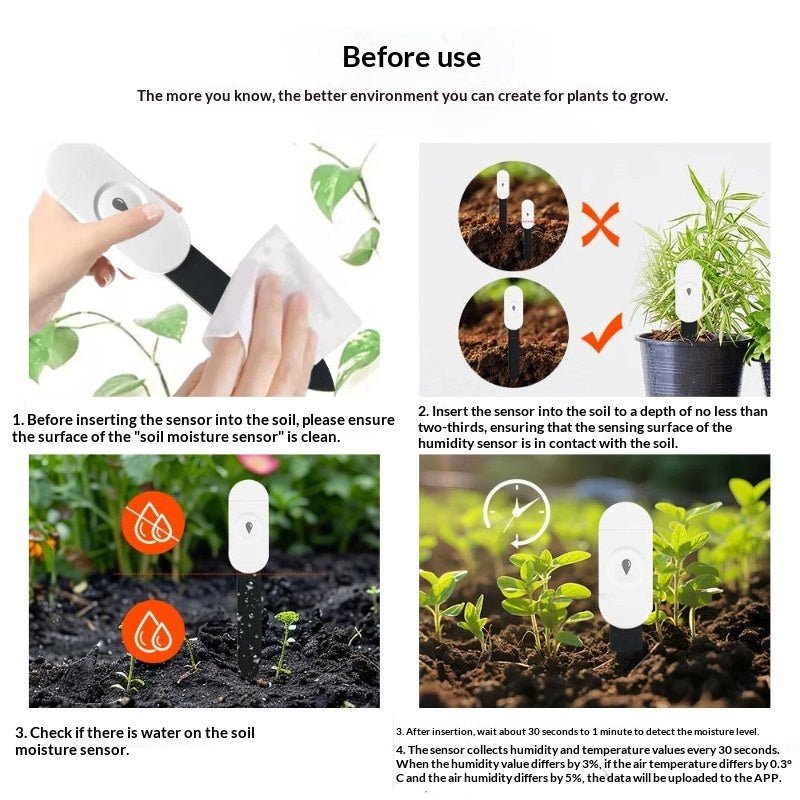 Smart Soil Sensor & Auto - Watering Spike - Covaura