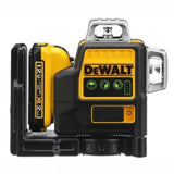 DeWalt DW089LG 12V Green Line 3 x 360 Laser Level Laser + battery + charger