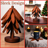 Wooden Trivets For Hot Dishes Tree Shape Trivet Set Coaster For Teapot Hot Pots