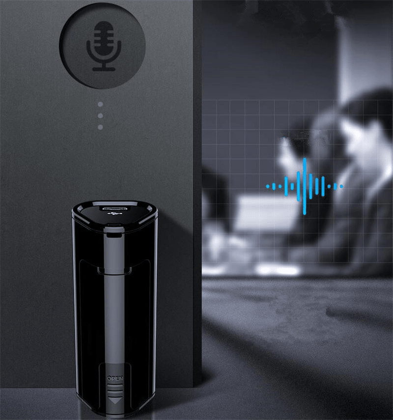 AI Meeting Recorder Lapel Pin (Voice Transcription) - Covaura