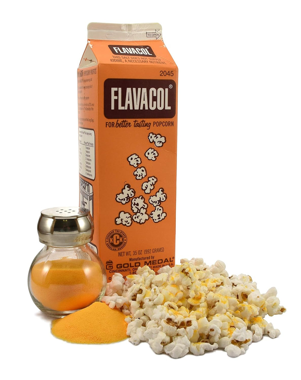 Gold Medal Products 2045 Flavacol Seasoning Popcorn Salt 35 OZ(Pack of 2) - Covaura