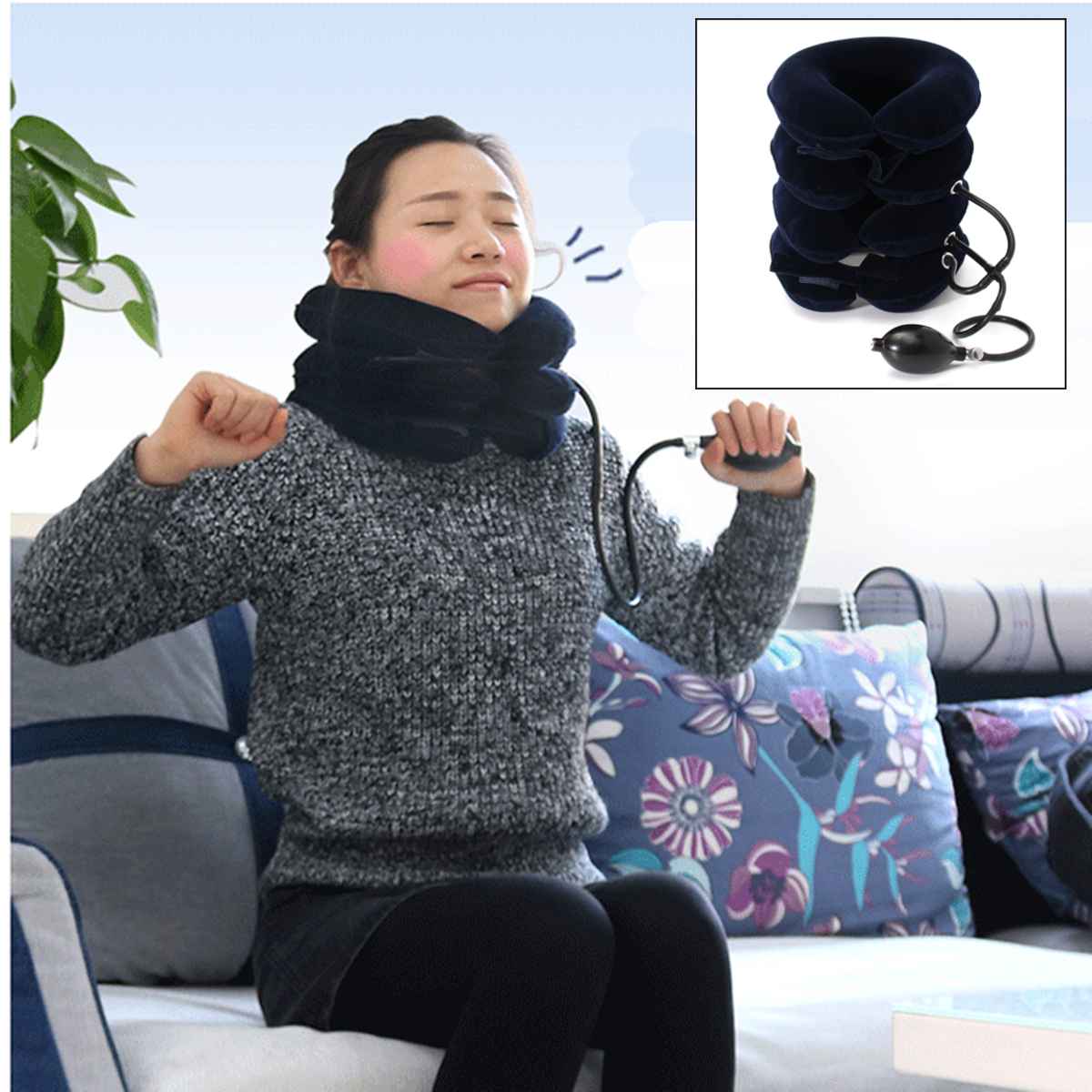 Intelligent Cervical Traction Neck Stretcher - Covaura