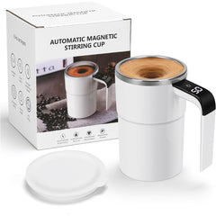 Self Stirring Mug, Auto Magnetic Coffee Mug - Covaura